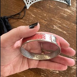 Coach Signature Bangle